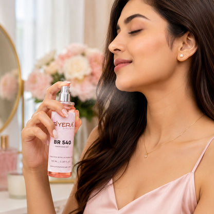 Unisex Fragrance Mist Body Spray | Long Lasting Aloe Vera Enriched Daily Wear Body Mist BR 540, 100 ml