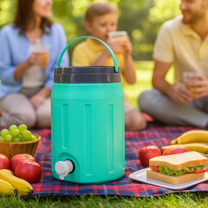 Water Jug with Insulated Water Storage 5.5 Litre Portable Cool Water Jug for Travel Home Office and Outdoor Use