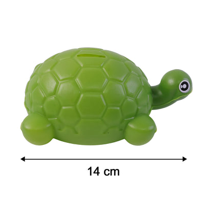 Small Tortoise Shape Money Bank Coin Saving Box Cute Turtle Piggy Bank for Kids Coin Storage Tabletop Decorative Savings Box (1 Pc)