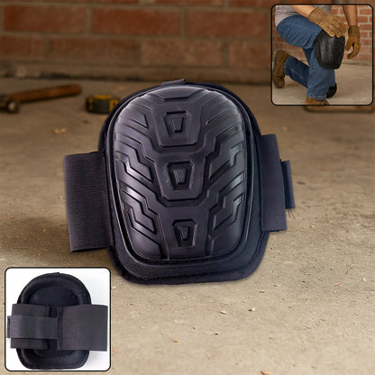 Heavy-duty Work Knee Pad With Shock-resistant Shell | Adjustable Straps (1 Pc)
