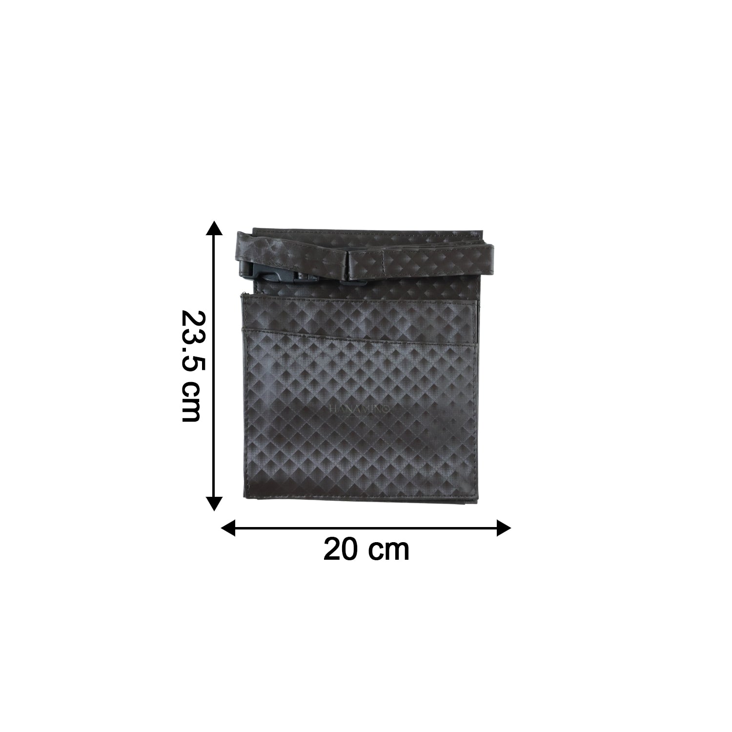 Mens Womens Quilted Crossbody Sling Bag With Adjustable Strap (1 Pc)