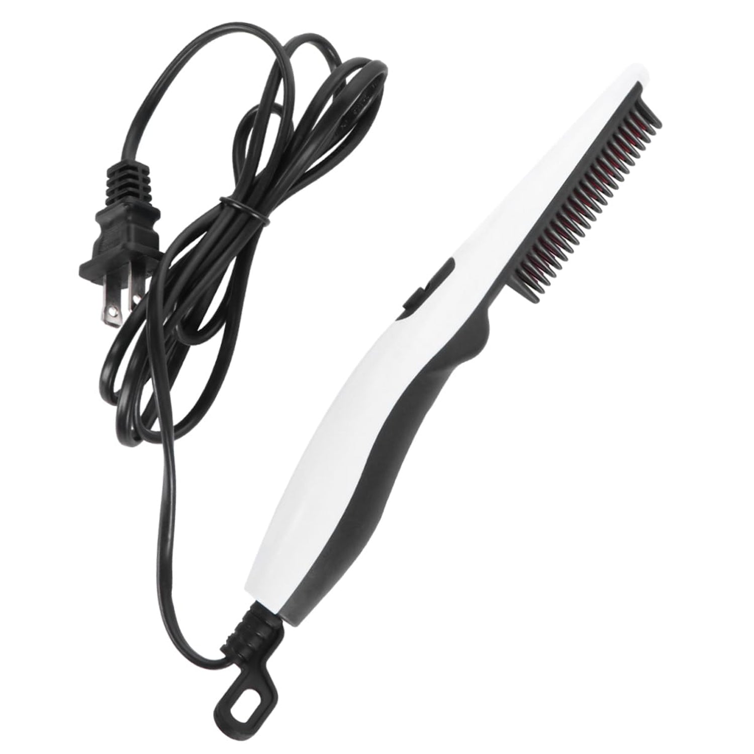 Electric Hair Straightening Comb Portable Straight Beard Comb – Portable Hair Straightener Styling Comb for Beard and Hair – Safe Heating Brush for Men and Women (1 Pc)