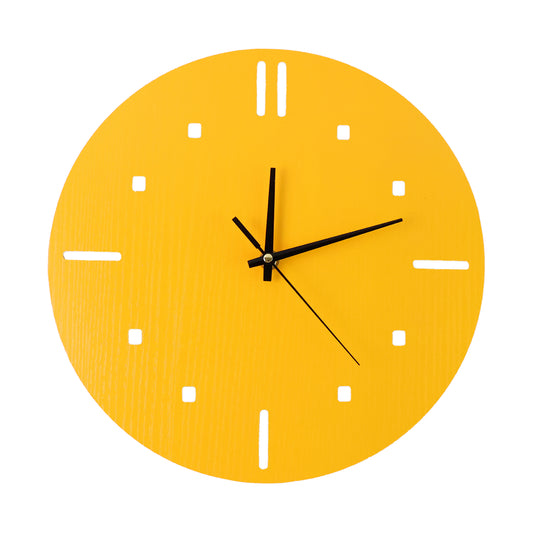 Modern Round Wall Clock Silent Non Ticking Analog Decorative Wall Clock Battery Operated for Living Room, Bedroom, Office, Café and Home Décor (1 Pc)