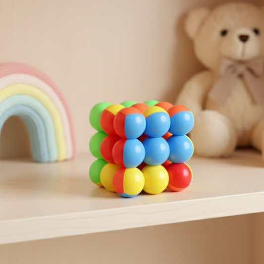 Speed Ball Cube Toy – Colorful Puzzle Cube for Kids, Perfect for Cognitive Development and Fun Play