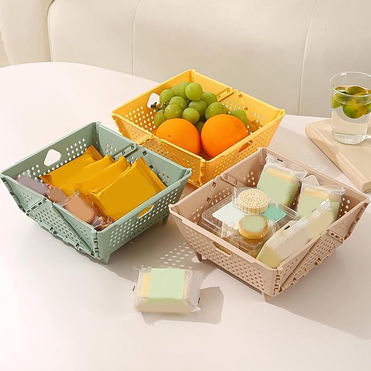 Storage Basket Box With Holes Ventilated Design (2320 Cm 1 Pc)