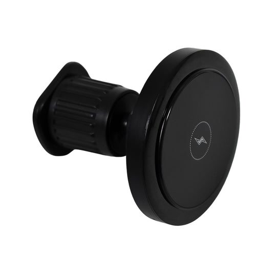 Magnetic Phone Mount Wireless Charger for Car with Music Reactive LED Lights 360 Degree Rotating Air Vent Dashboard Mobile Holder Fast Wireless Charging (1 Set)