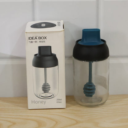 250 ML Glass Oil Dispenser Bottle with Silicone Basting Brush for Cooking, Grilling and Baking (1 Pc)