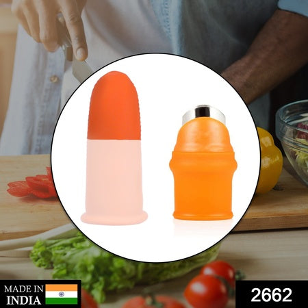 Vegetable Thumb Cutter and Finger Knife Tool – Sharp Blade Kitchen Cutting Tool for Vegetables, Fruits and Herbs