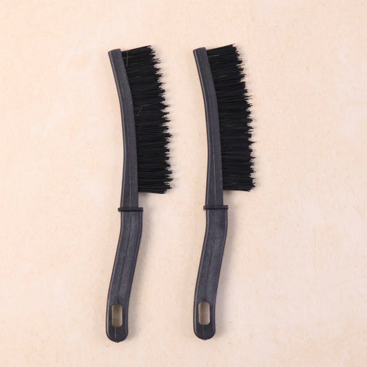 2-Piece Long Handle Corner Cleaning Brush Set | Deep Cleaning Brush for Tile Joints, Floor Edges &amp; Hard-to-Reach Areas
