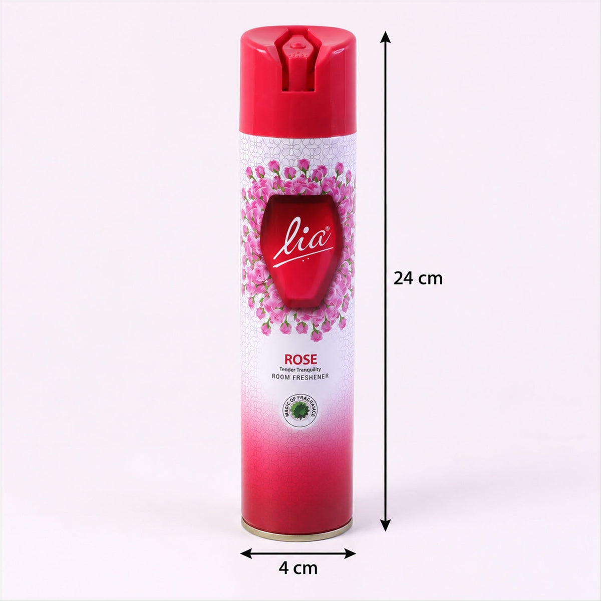 Rose Room Freshener Spray 224ml | Floral Fragrance Aerosol Air Freshener for Home, Bedroom, Bathroom and Office