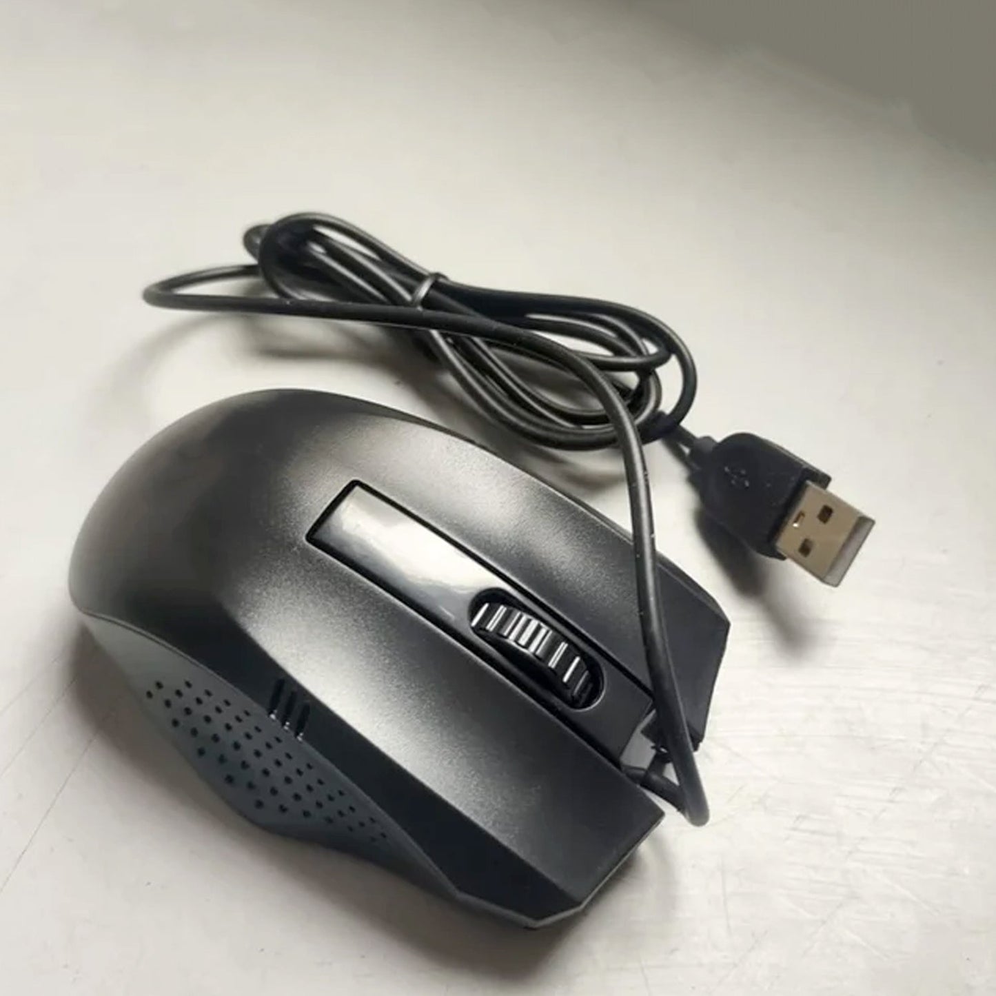 Computer Laptop Wired Optical Mouse USB Ergonomic 1000 DPI Plug and Play Mouse for PC Desktop Office and Home Use (1 Pc)