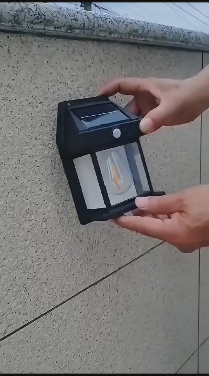 Solar Light Outdoor Wall Light – Energy-Saving and Waterproof LED (Pack of 1)