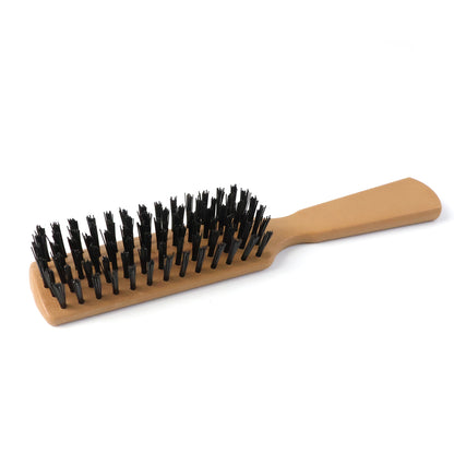 Multipurpose Plastic Handle Cleaning Brush with Strong Nylon Bristles Heavy Duty Scrubbing Brush for Kitchen Sink Tiles Bathroom and Household Cleaning (1 Pc)