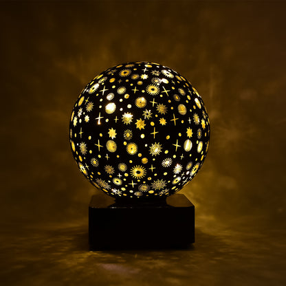 Starry Sky LED Projector Night Lamp Galaxy Star and Moon Projection Light for Bedroom Kids Room Party Decor and Gifts White Box Packaging