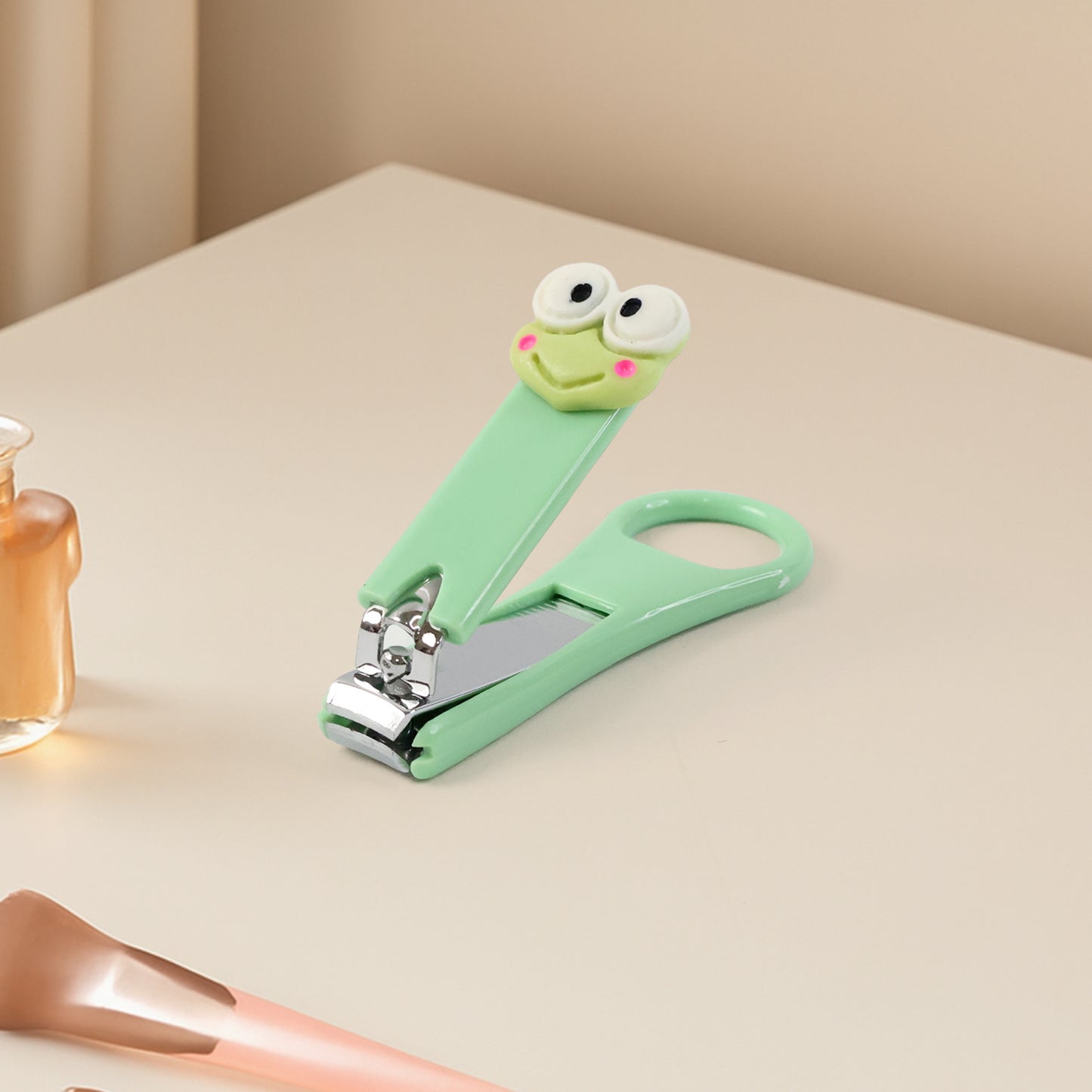 Cute Cartoon Nail Clipper for Kids Fun Baby and Toddler Nail Cutter with Safety Grip Curved Precision Blades and Soft Handle Child Friendly Manicure Tool for Gentle Nail Trimming (1 Pc Random Design)