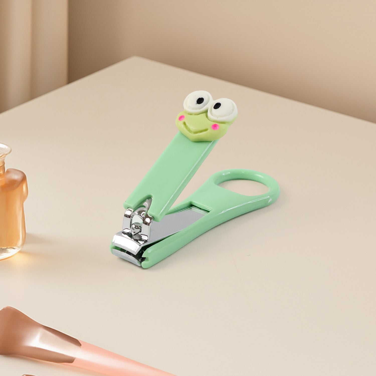 Cute Cartoon Nail Clipper for Kids Fun Baby and Toddler Nail Cutter with Safety Grip Curved Precision Blades and Soft Handle Child Friendly Manicure Tool for Gentle Nail Trimming (1 Pc Random Design)