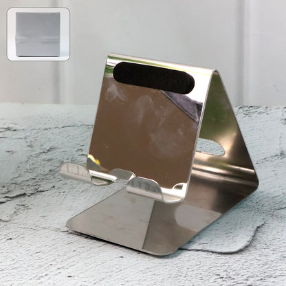 Universal Mobile and Tablet Stand Holder – Adjustable Desktop Phone Dock with Anti-Slip Base and Durable Steel Frame (1 Pc)