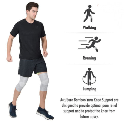 Bamboo Knee Sleeve for Pain Relief, Arthritis, Joint Support  – Breathable & Stretchable Knee Brace