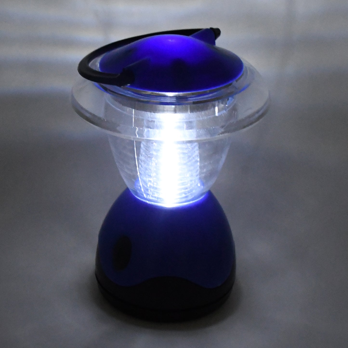 Mini Camping Lantern – Portable Battery Operated White Light Tent Lamp with Handle Grip, Lightweight Waterproof Emergency Light for Camping, Hiking and Night Fishing (1 Pc)