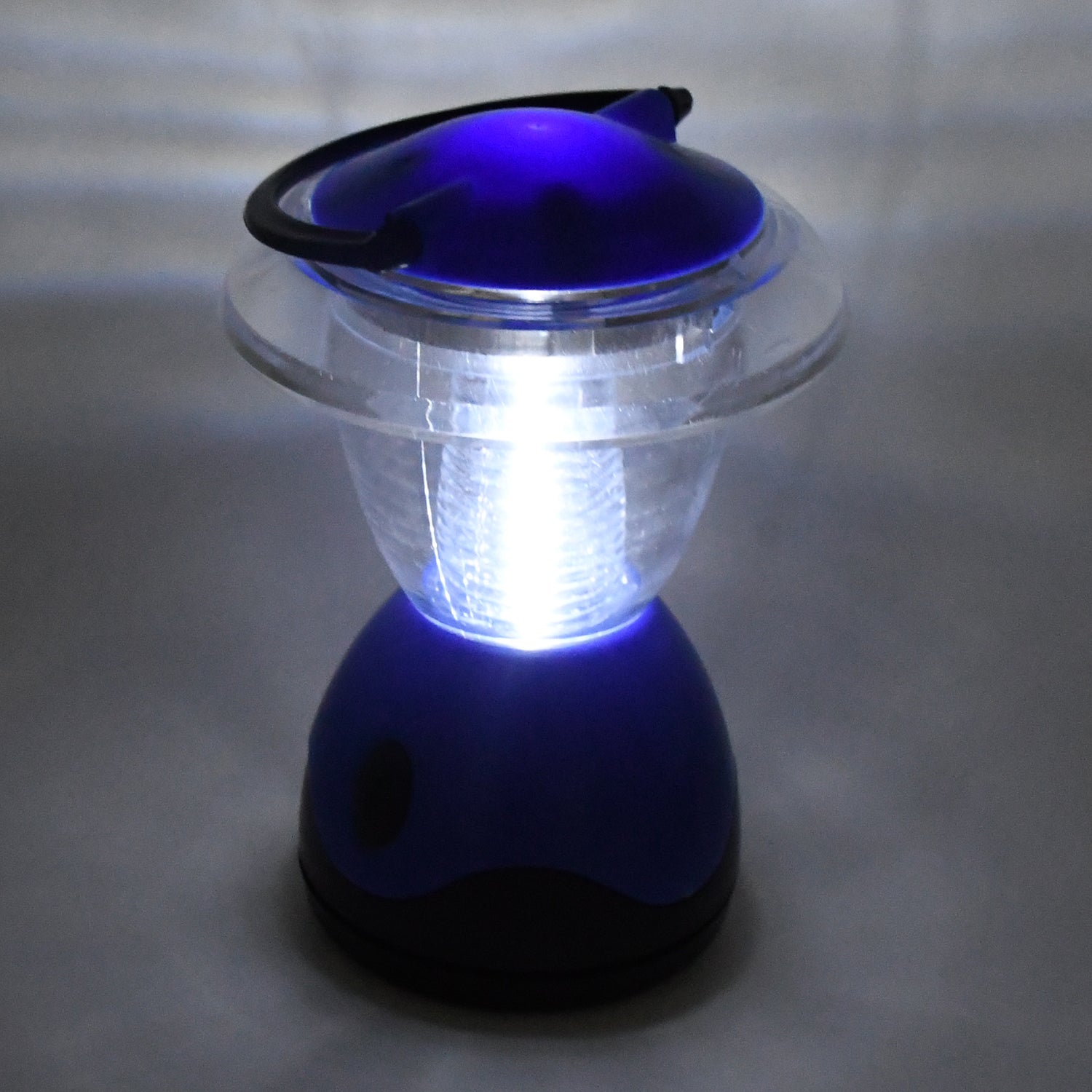 Mini Camping Lantern – Portable Battery Operated White Light Tent Lamp with Handle Grip, Lightweight Waterproof Emergency Light for Camping, Hiking and Night Fishing (1 Pc)