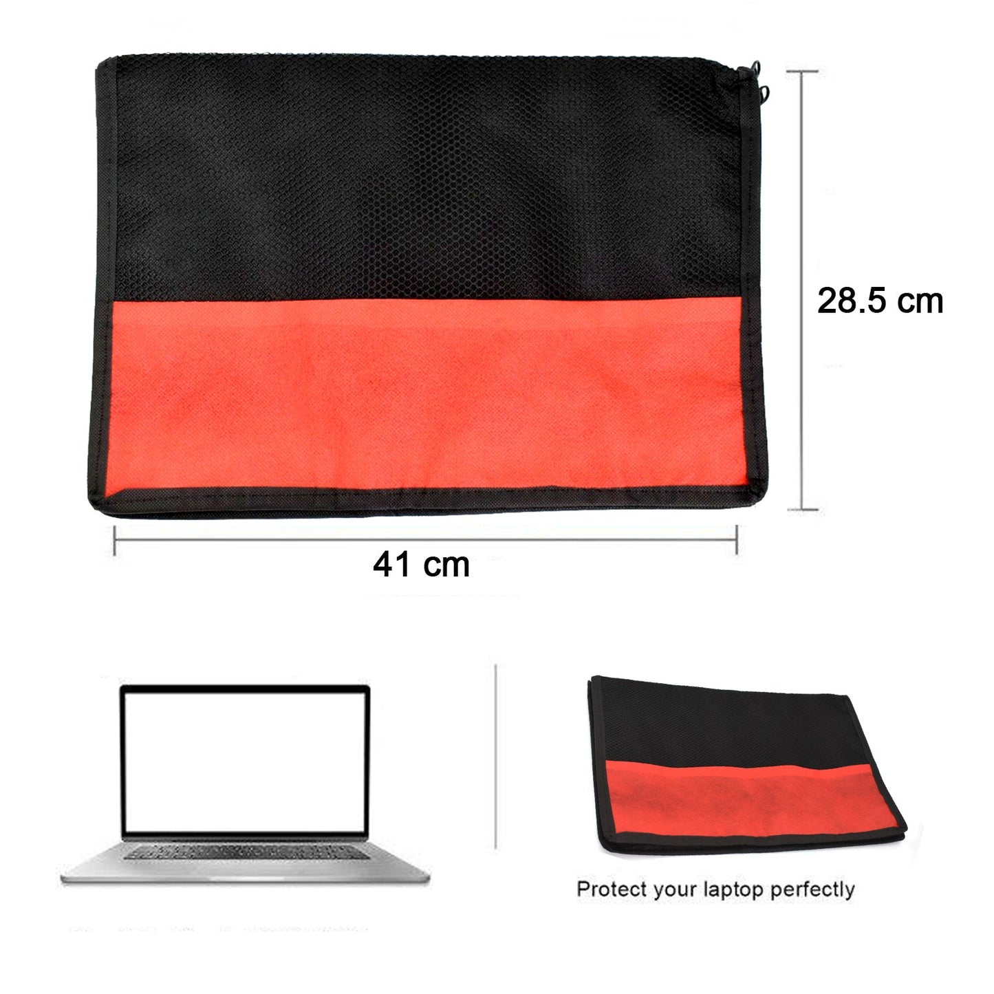 Laptop Sleeve Carry Case with Handle – Protective Laptop Cover Bag for Travel, Office and Daily Use (1 Pc)