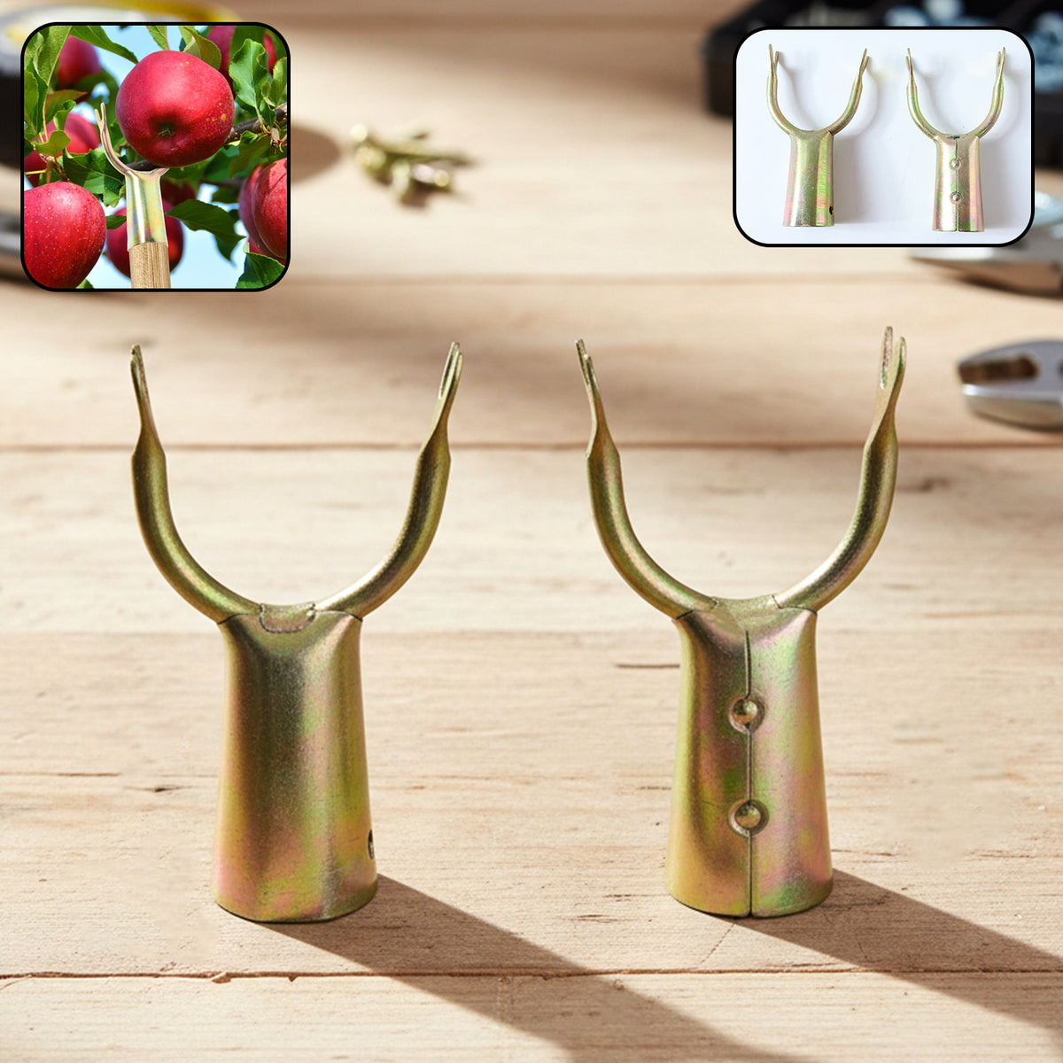 Fruit Plucking Tool Head Set (2 Pc)