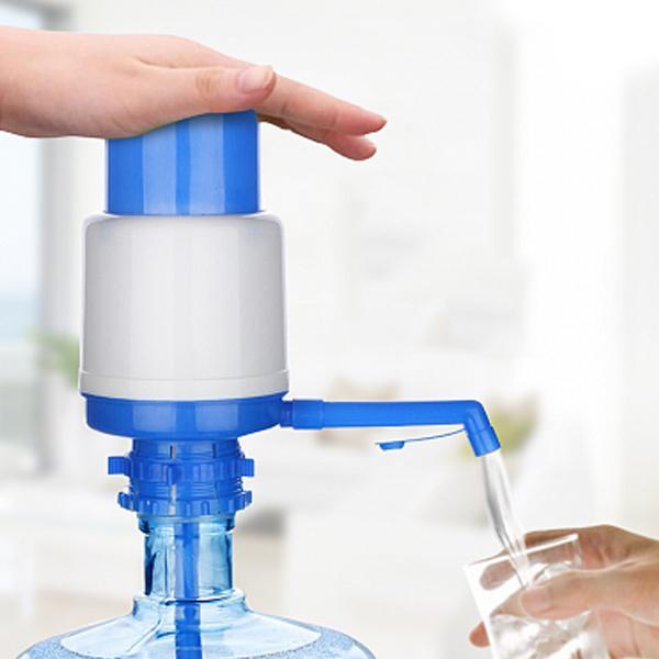 Hand Press Manual Jumbo Water Dispenser Pump for 20 Litre Water Cans BPA Free Portable Drinking Water Pump with Adjustable Tube