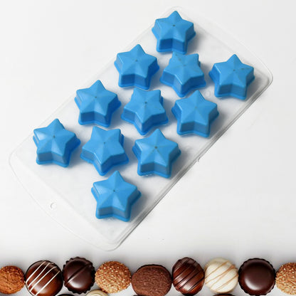 Silicone Multi Shape Ice Cube Tray, Flexible Fruit Shape Silicone Mold for Ice Cubes, Chocolate, Jelly, Candy, Cake Decoration and Baking (1 Pc)