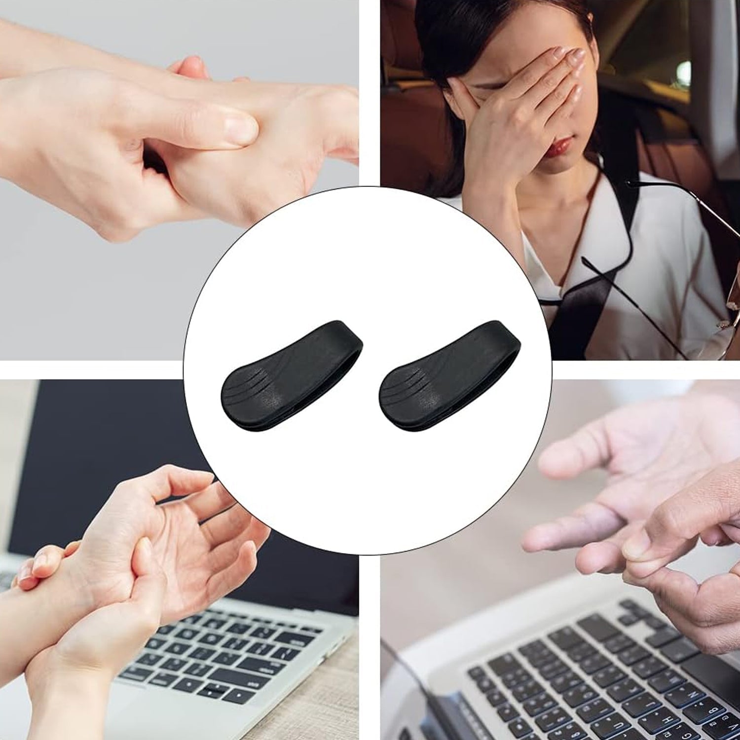 Sugar Control LI4 Acupressure Point Clip (1 Pc Mix Color)