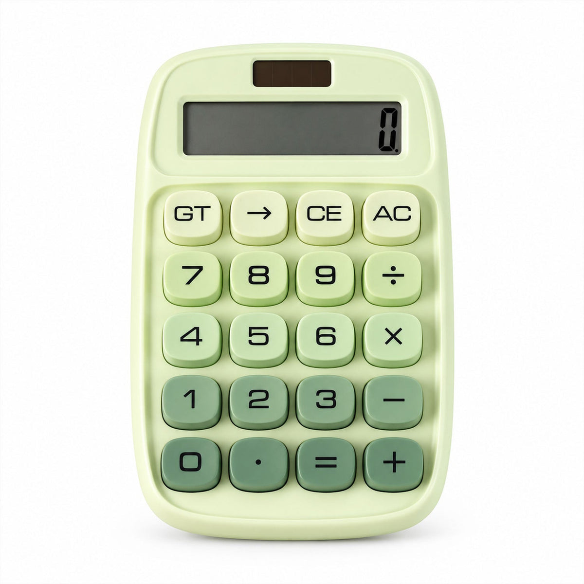 Mechanical Switch Desktop Calculator with Large Tactile Keys and Wide LCD Display for Office, Home and Study