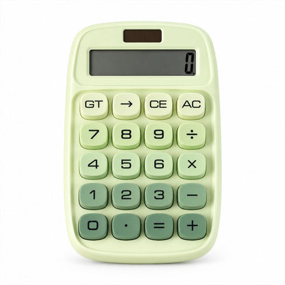 Mechanical Switch Desktop Calculator with Large Tactile Keys and Wide LCD Display for Office, Home and Study