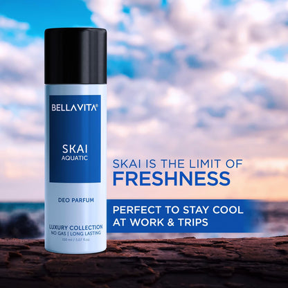Bellavita Premium Skai Aquatic Luxury Collection Deo Perfume - 150 Ml