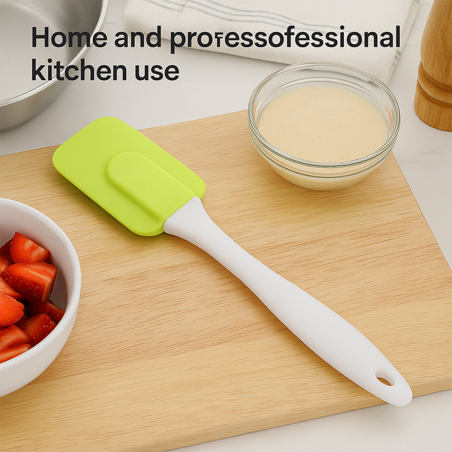 Silicone Cooking Spatula For Baking (1 Pc 18 Cm)