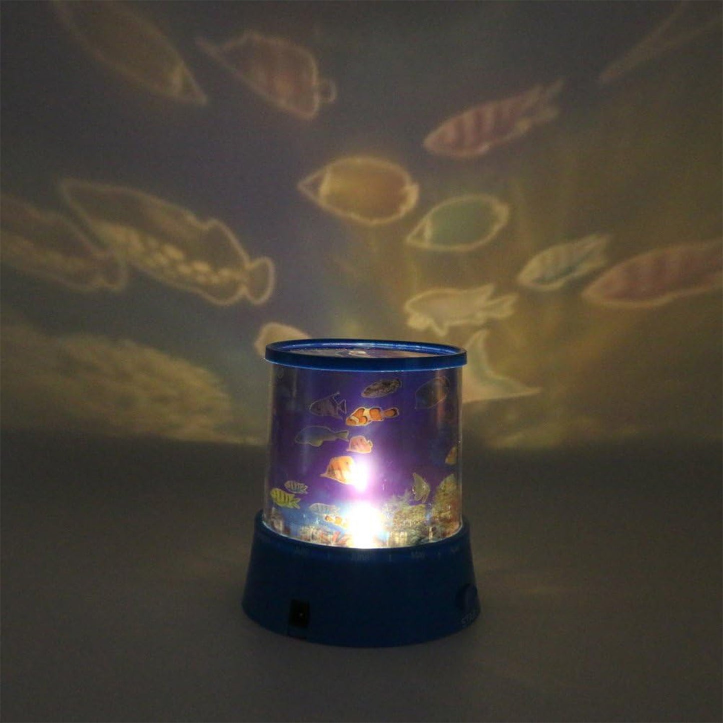 LED Star Projector Night Light Battery Operated Rotating Music Lamp for Kids Bedroom Baby Room Home Decoration Romantic Gift (1 Pc)