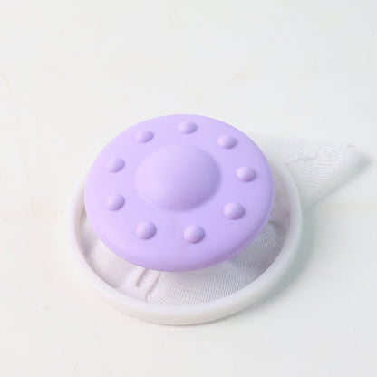 Floating Washing Machine Lint Mesh Filter Bag – Reusable Hair and Lint Catcher Net for Automatic Washing Machines (1 Pc)