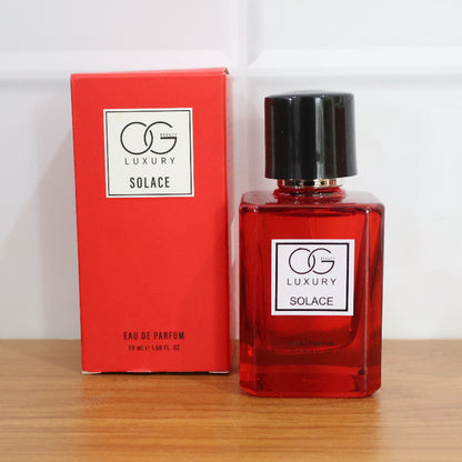 OG Luxury Solace Eau De Parfum Long Lasting Premium Unisex Perfume with Elegant Sophisticated Fragrance Notes (50ml)