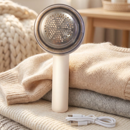 Rechargeable Electric Lint Remover Fabric Shaver For Clothes Sweaters Sofa Blankets (1 Pc)