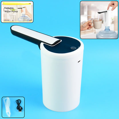USB Rechargeable Electric Water Dispenser Pump with Removable Spout Automatic Portable Drinking Water Bottle Pump Low Noise (1 Piece)