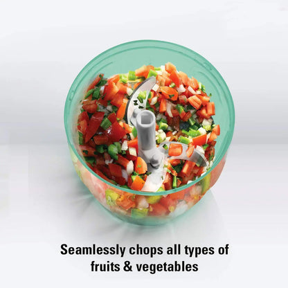 6 Blade 2in1 Manual Food Chopper (1000ml)