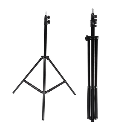 Professional Aluminum Tripod Stand with 3-Way Pan Head and Mobile Holder for DSLR Cameras, Smartphones and Low Angle Photography