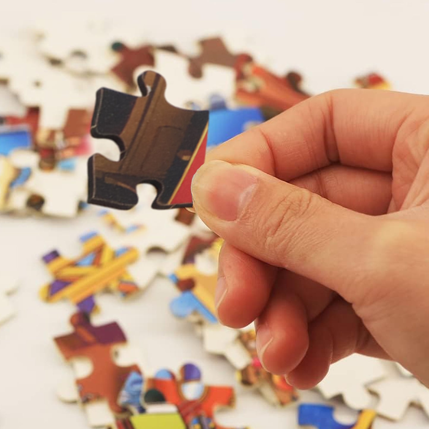 Kids Mini Cartoon Jigsaw Puzzle - 1 Pc Mix Design