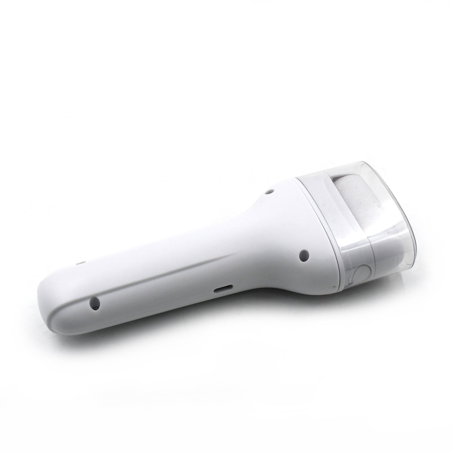 Portable Rechargeable Electric Foot File Callus Remover with Roller Heads Pedicure Foot Care Device for Dead Skin and Cracked Heels Pack of 1