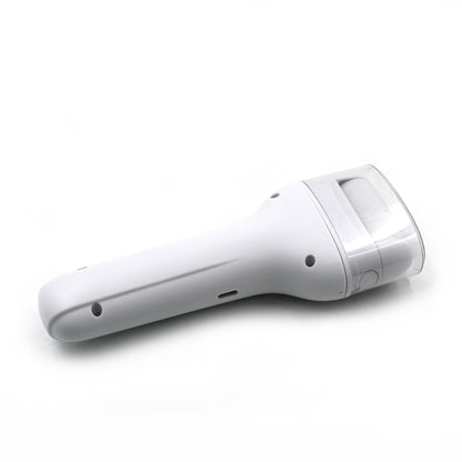 Portable Rechargeable Electric Foot File Callus Remover with Roller Heads Pedicure Foot Care Device for Dead Skin and Cracked Heels Pack of 1