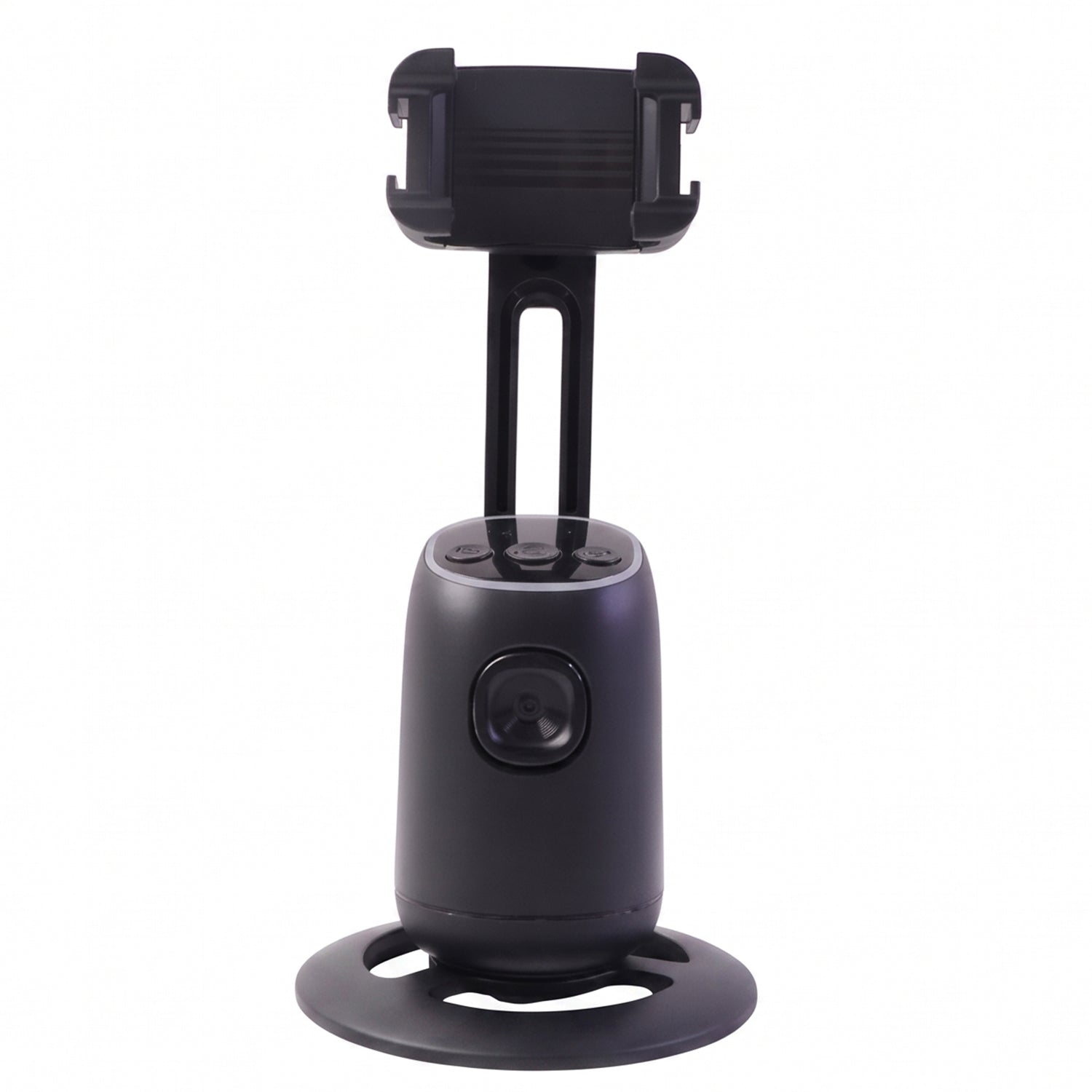 Smart AI Auto Face Tracking Mobile Holder Stand 360 Degree Rotating Phone Holder for Video Recording, Live Streaming and Content Creation (1 Pc)