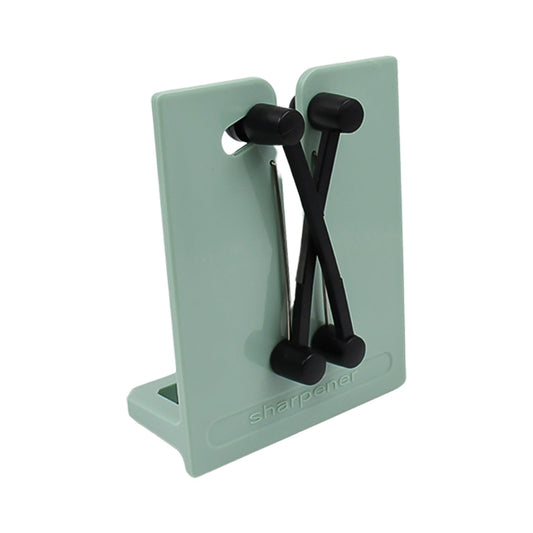 Creative Kitchen Knife Sharpener Professional Manual Knife Sharpener for Kitchen Knives Quick Sharpening Tool with Stable Grip (1 Pc)