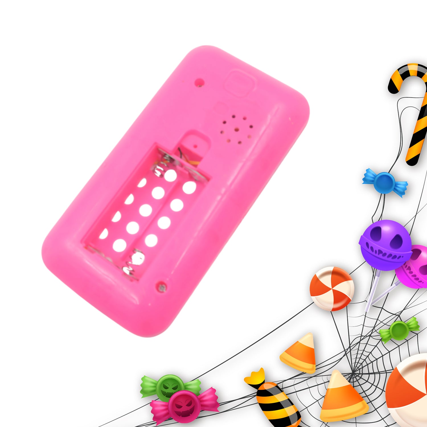 Princess Musical Toy Phone Watch and Glasses Set for Girls Battery Operated Pretend Play Mobile Phone Toy with Accessories (3 Pieces Set)