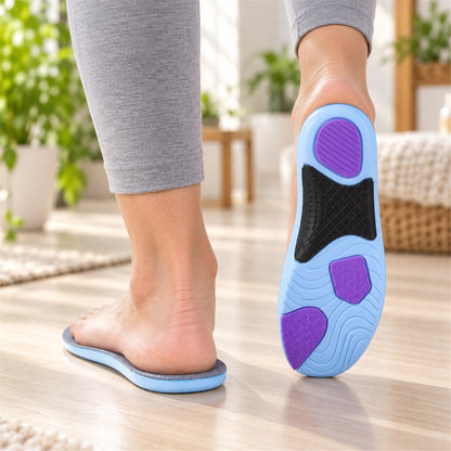 Cushioned Arch Support Shoe Insoles (1 Pair Size 4546)