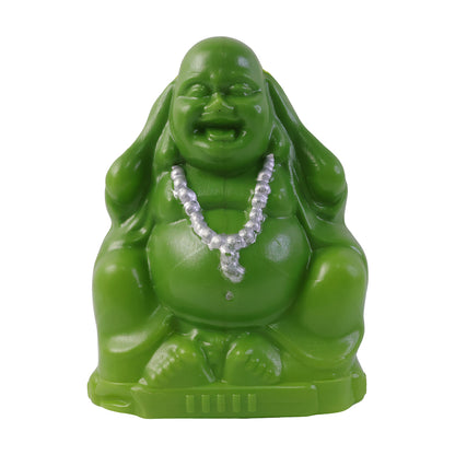 Laughing Buddha Money Bank Coin Saving Box, Lucky Wealth Idol Piggy Bank, Decorative Coin Storage Box for Kids, Home &amp; Office Décor Gift (1 Pc)