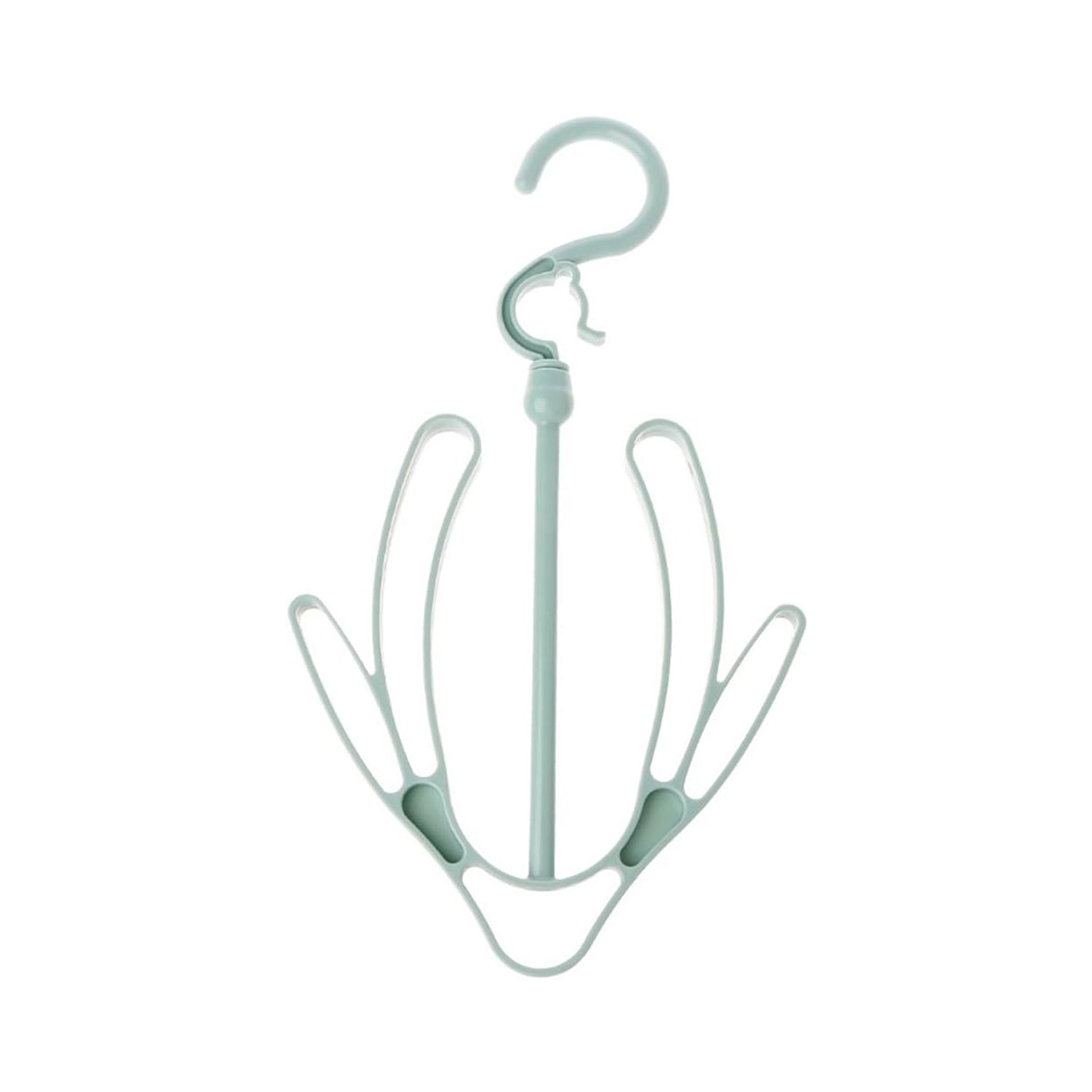 Rotatable Shoes Drying Hanger PP Shoe Hanging Rack for Balcony Closet Laundry and Storage Organizer (1 Pc)