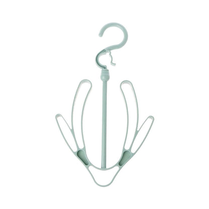 Rotatable Shoes Drying Hanger PP Shoe Hanging Rack for Balcony Closet Laundry and Storage Organizer (1 Pc)